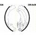 8100 24326 TRISCAN Комплект тормозных колодок