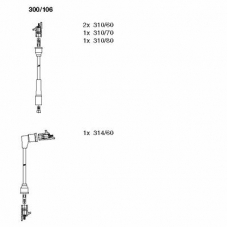 300/106 BREMI Комплект проводов зажигания