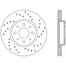 BDRS1146.25 OPEN PARTS Тормозной диск