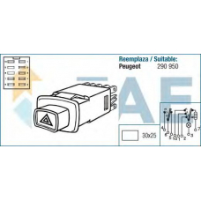 61560 FAE Указатель аварийной сигнализации