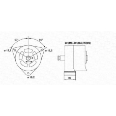 943357716010 MAGNETI MARELLI Генератор