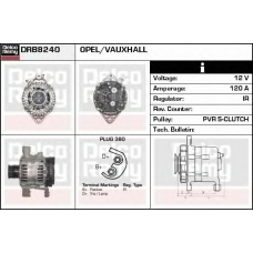 DRB8240 DELCO REMY Генератор