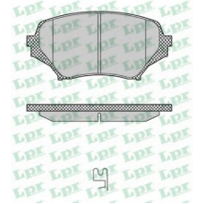 05P1378 LPR Комплект тормозных колодок, дисковый тормоз