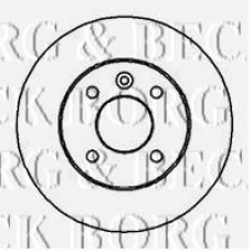 BBD4113 BORG & BECK Тормозной диск
