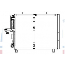 94377 NISSENS Конденсатор, кондиционер