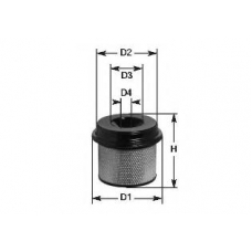 MA 537 CLEAN FILTERS Воздушный фильтр