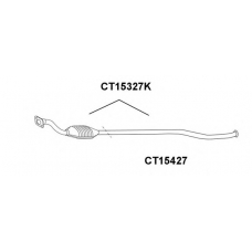 CT15427 VENEPORTE Ремонтная трубка, катализатор