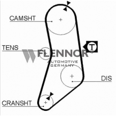 4966 FLENNOR Ремень ГРМ