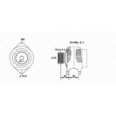 943354039010 MAGNETI MARELLI Генератор