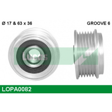 LOPA0082 TRW Механизм свободного хода генератора