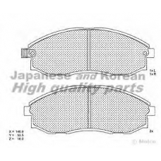 Y029-30 ASHUKI Комплект тормозных колодок, дисковый тормоз