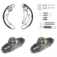 KP945 DELPHI Комплект тормозных колодок