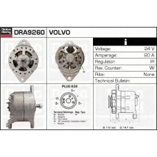 DRA9260 DELCO REMY Генератор