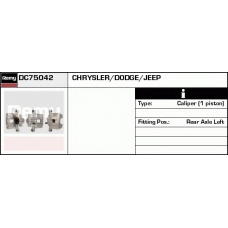 DC75042 DELCO REMY Тормозной суппорт