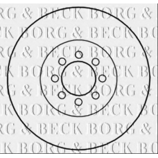 BBD5298 BORG & BECK Тормозной диск