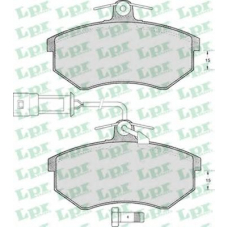 05P300 LPR Комплект тормозных колодок, дисковый тормоз