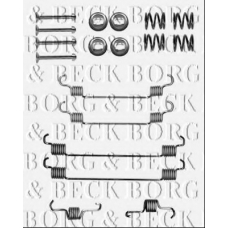 BBK6149 BORG & BECK Комплектующие, колодки дискового тормоза