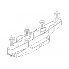 111 753 TOPRAN Катушка зажигания