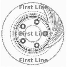 FBD1410 FIRST LINE Тормозной диск
