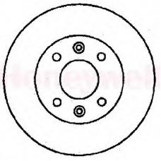 561237B BENDIX Тормозной диск