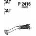 P2416 FENNO Труба выхлопного газа