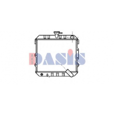 140490N AKS DASIS Радиатор, охлаждение двигателя