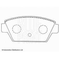 ADC44211 BLUE PRINT Комплект тормозных колодок, дисковый тормоз