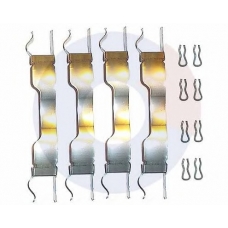 2046 CARRAB BRAKE PARTS Комплектующие, колодки дискового тормоза