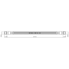 VBH530 MOTAQUIP Тормозной шланг