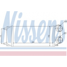 96718 NISSENS Интеркулер