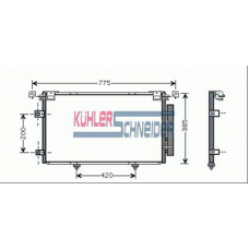 3220361 KUHLER SCHNEIDER Конденсатор, кондиционер