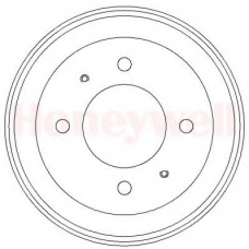 329321B BENDIX Тормозной барабан