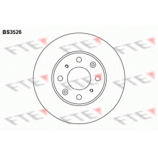 BS3526 FTE Тормозной диск