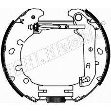 16392 fri.tech. Комплект тормозных колодок