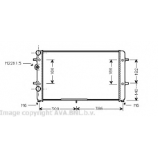 VW2179 Prasco Радиатор, охлаждение двигателя