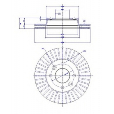 142.572 CAR Тормозной диск