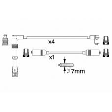 0 986 356 303 BOSCH Комплект проводов зажигания