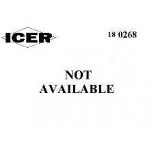 180268 ICER Комплект тормозных колодок, дисковый тормоз