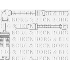 BWL3012 BORG & BECK Сигнализатор, износ тормозных колодок