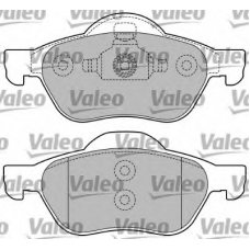 597353 VALEO Комплект тормозных колодок, дисковый тормоз