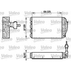 817086 VALEO Испаритель, кондиционер