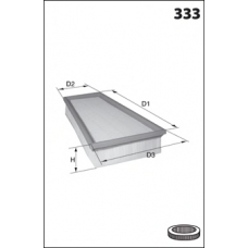 ELP9254 MECAFILTER Воздушный фильтр