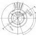 BDC3597 QUINTON HAZELL Тормозной диск