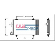 0720071 KUHLER SCHNEIDER Конденсатор, кондиционер