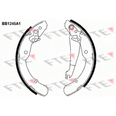 BB1245A1 FTE Комплект тормозных колодок