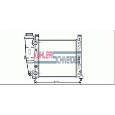 1701101 KUHLER SCHNEIDER Радиатор, охлаждение двигател