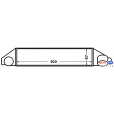 8ML 376 776-111 HELLA Интеркулер