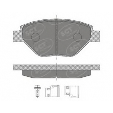 SP 428 SCT Комплект тормозных колодок, дисковый тормоз