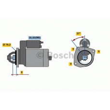 0 001 138 009 BOSCH Стартер