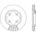 BDR1212.20 OPEN PARTS Тормозной диск